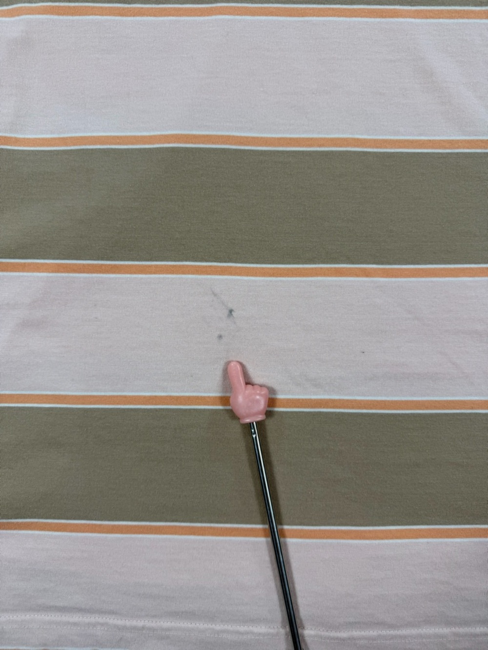 Obey Men’s Pink and Tan Striped Crew Tee Sz XL - Picture 8 of 8